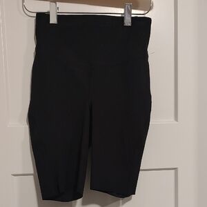 Lululemon Black High-Waisted Bike Shorts